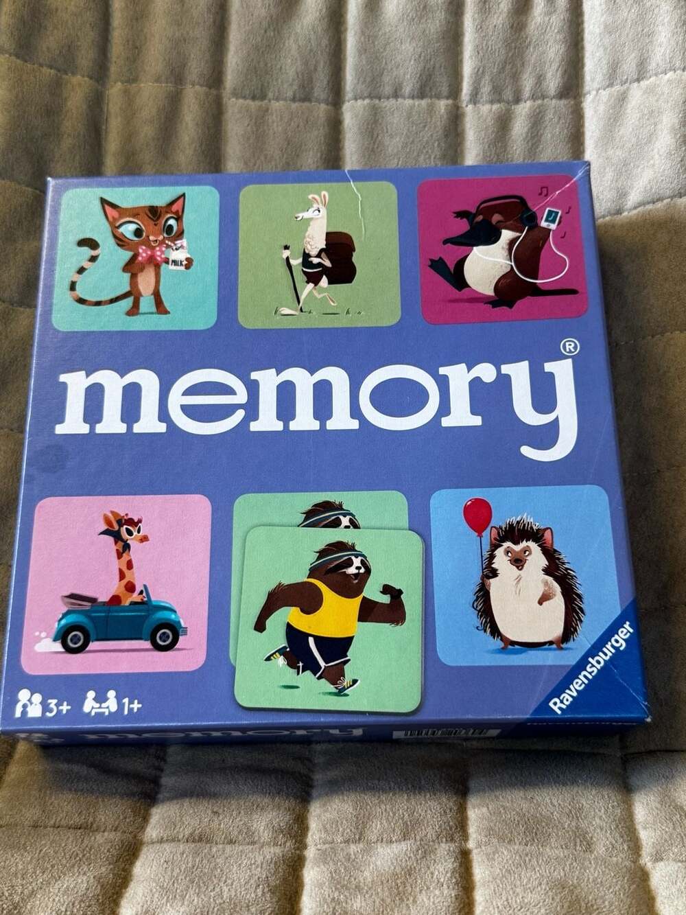 Ravensburger Memory Game Wild World of Animals
